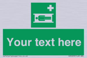 Custom Stretcher Sign